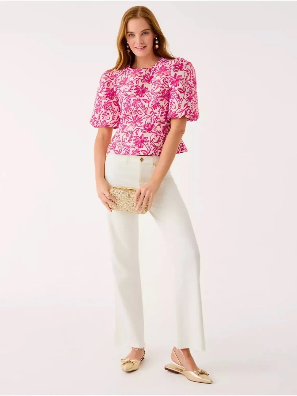 NWT Lilly Pulitzer Medora Jacquard Top in size 14 - original retail $198!